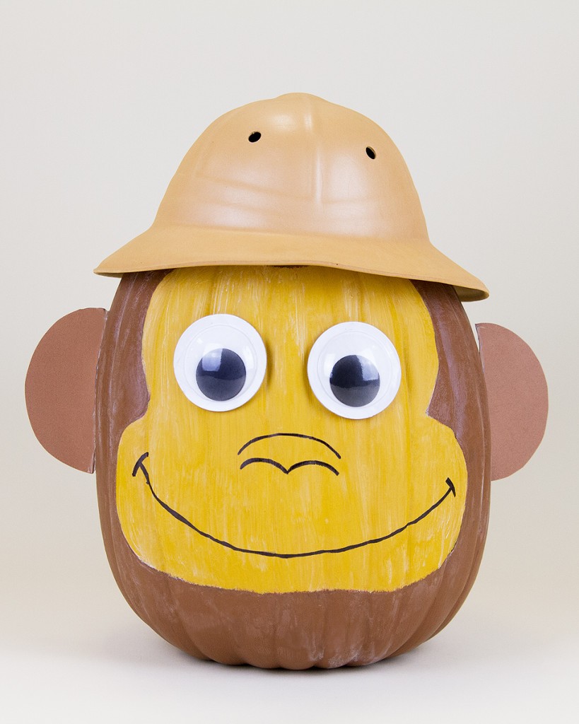 Curious George Pumpkin